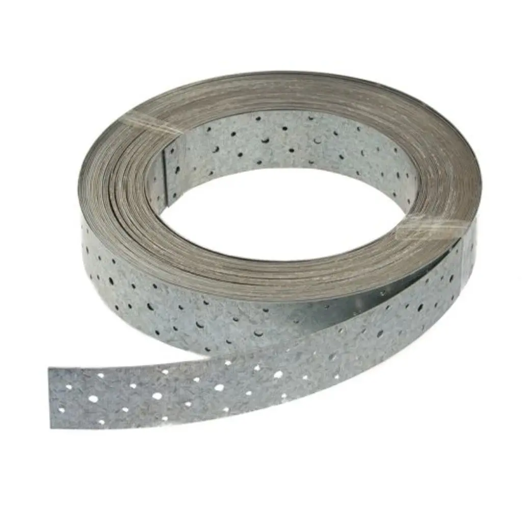 LUMBERLOK Galvanised Multi Brace Punched Coil | 53mm x 30m