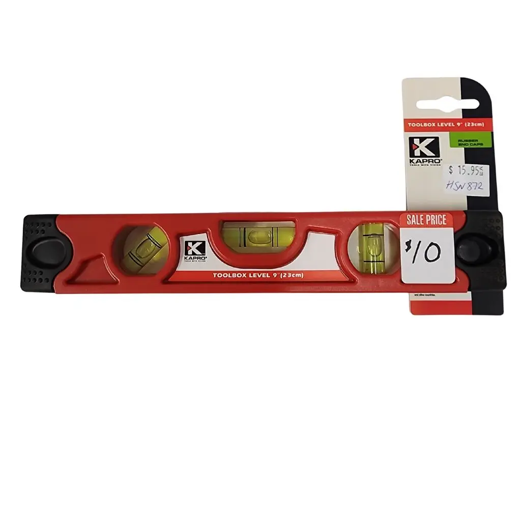KAPRO Torpedo Magnetic Level Rubber End 23mm