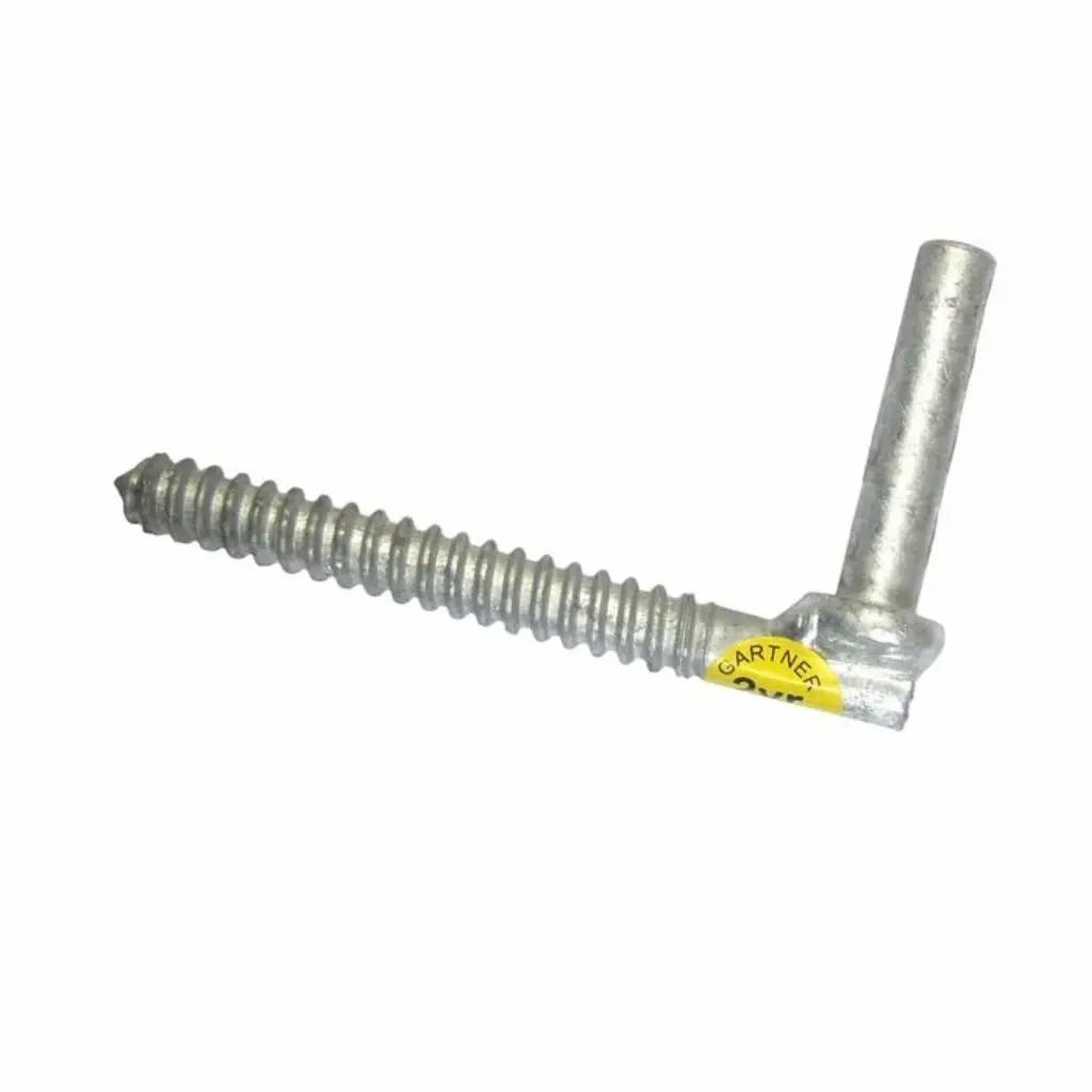 GARTNER Galvanised Gudgeon Screw Long Pin | 20mm x 200mm x 70mm