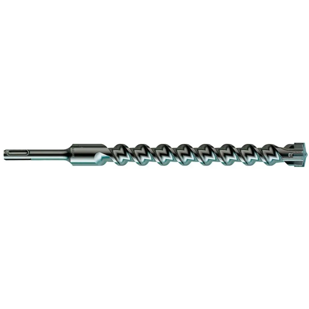 ALPHA SDS Plus German Zentro 4 Cutter Masonry Drill Bit - 25.0mm x 250mm