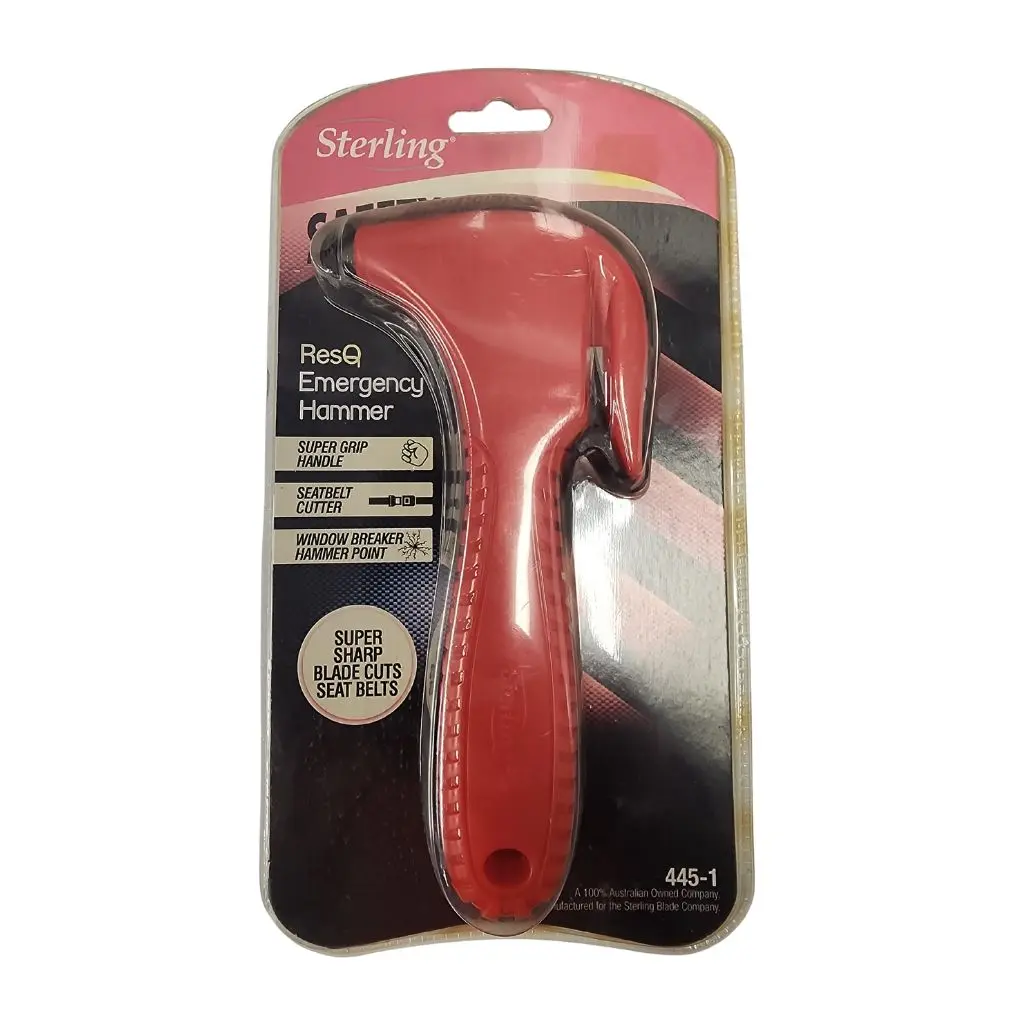 STERLING RESQ Emergency Safety Hammer and Cutter