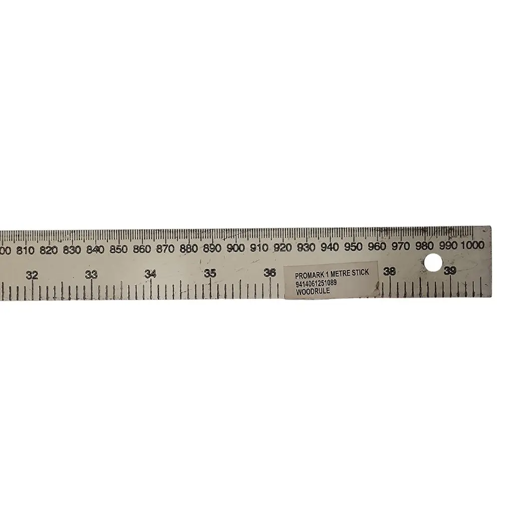 PROMARK 1 METRE STICK WOOD RULE