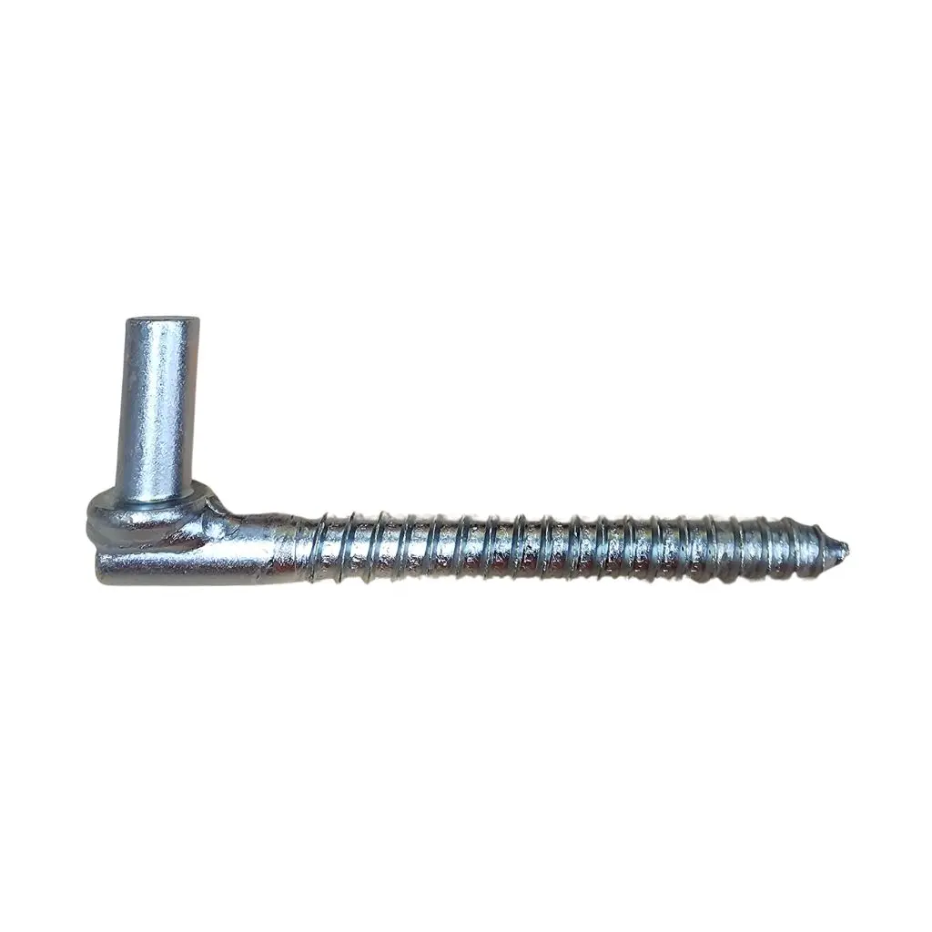 HANG-IT Zinc Plated Gudgeon Screw Short Pin | 16mm x 140mm x 40mm