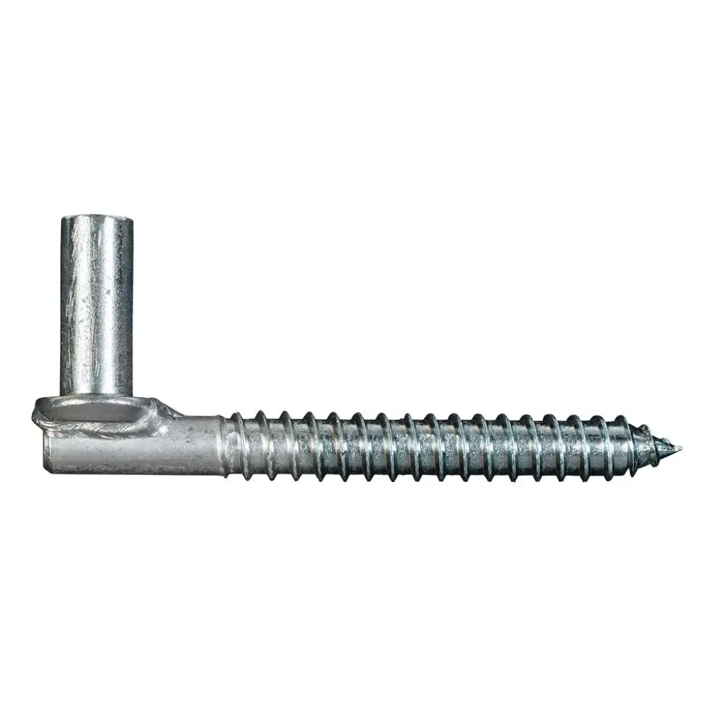 HANG-IT Zinc Plated Gudgeon Screw Short Pin | 150 x 20 x 50mm