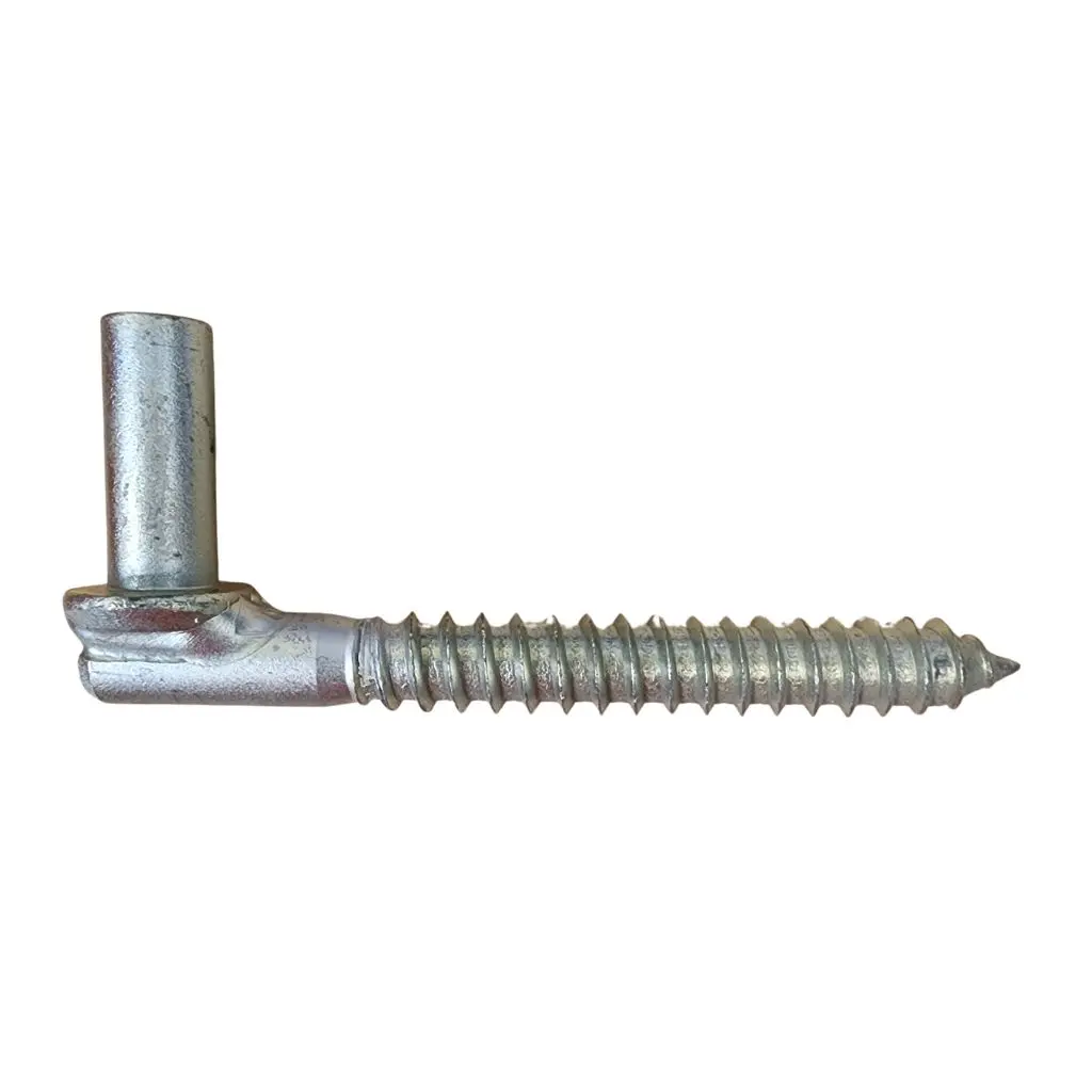 HANG-IT Zinc Plated Gudgeon Screw Short Pin | 20mm x 150mm x 50mm