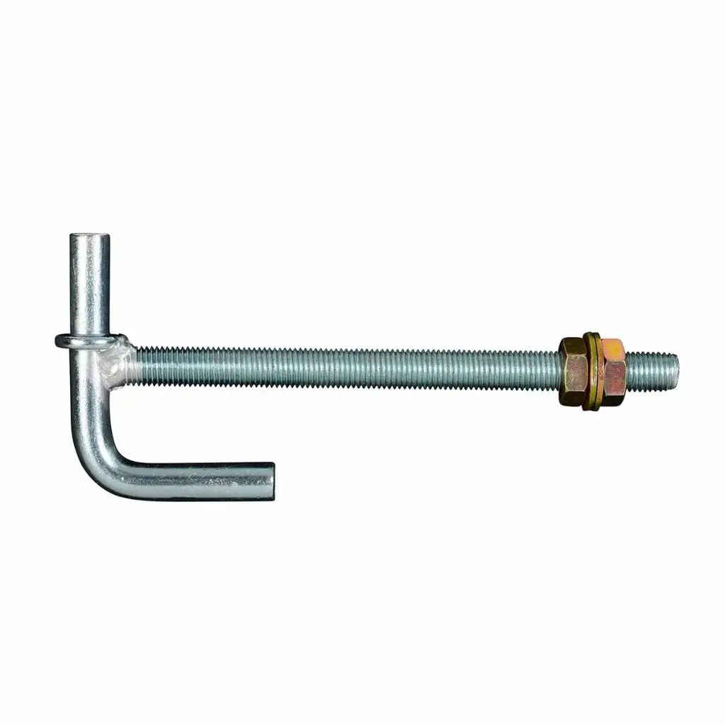 HANG-IT Zinc Plated Through Post Gudgeon | 20mm x 275mm x 50mm
