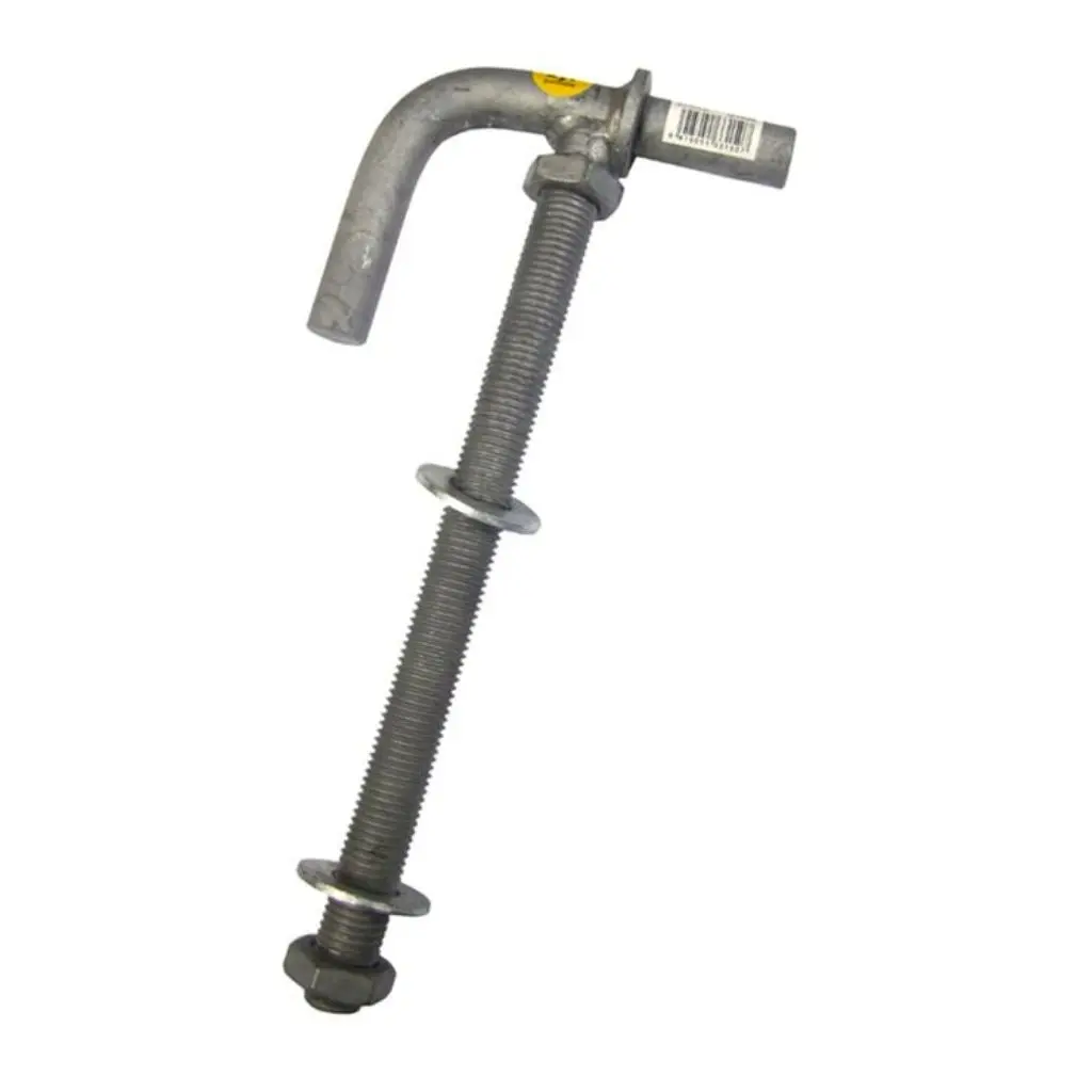 GARTNER Galvanised  Gudgeon Lock Thru Post | 275mm x 50mm x 20mm
