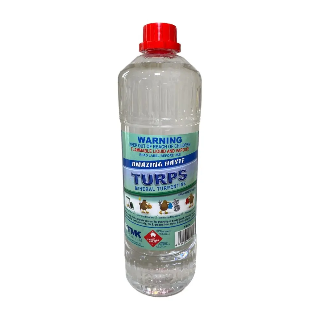 TMK Mineral Turpentine (turps) 1 litre