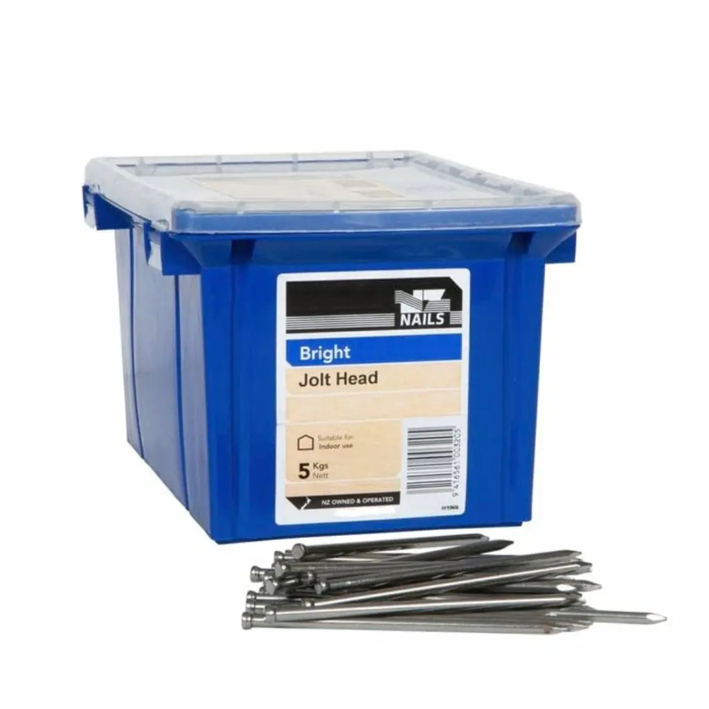 NZ NAILS Jolt Head Bright 75 x 3.15mm - 5kg