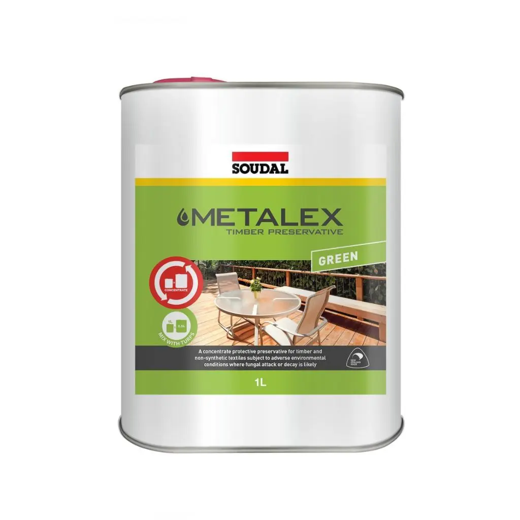 SOUDAL Metalex Timber Preservative Green 1ltr