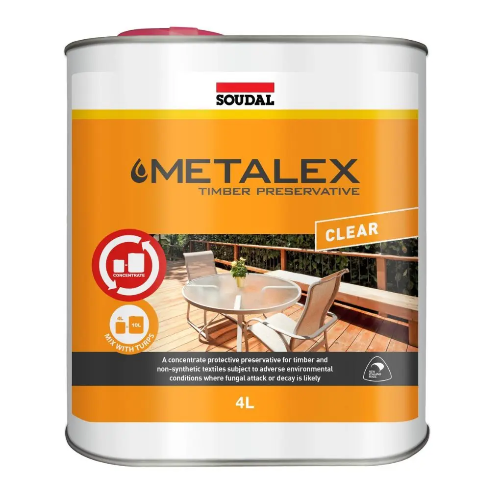 SOUDAL Metalex Preservative Clear 4ltr