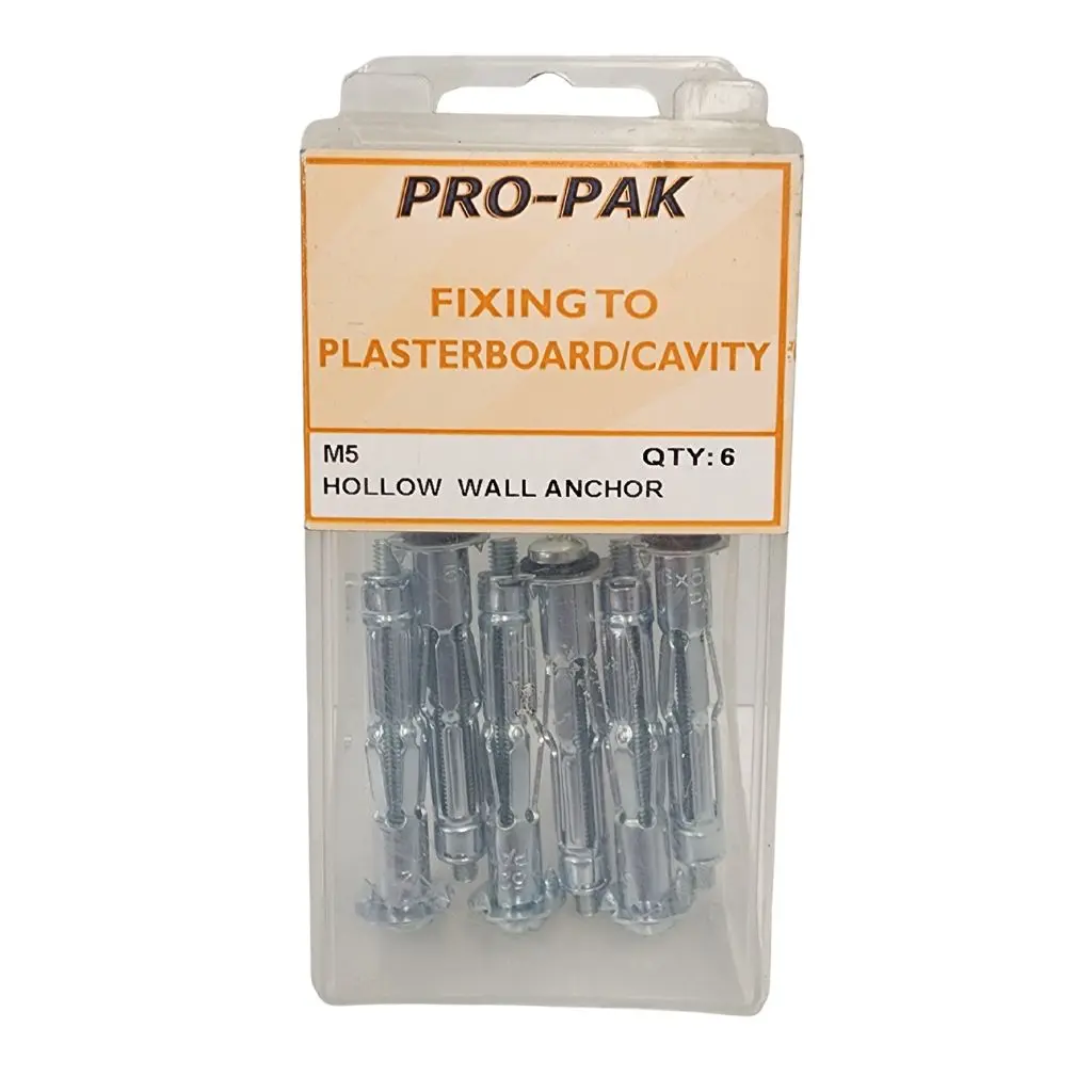 MSL M5 HOLLOW WALL ANCHORS         (15)