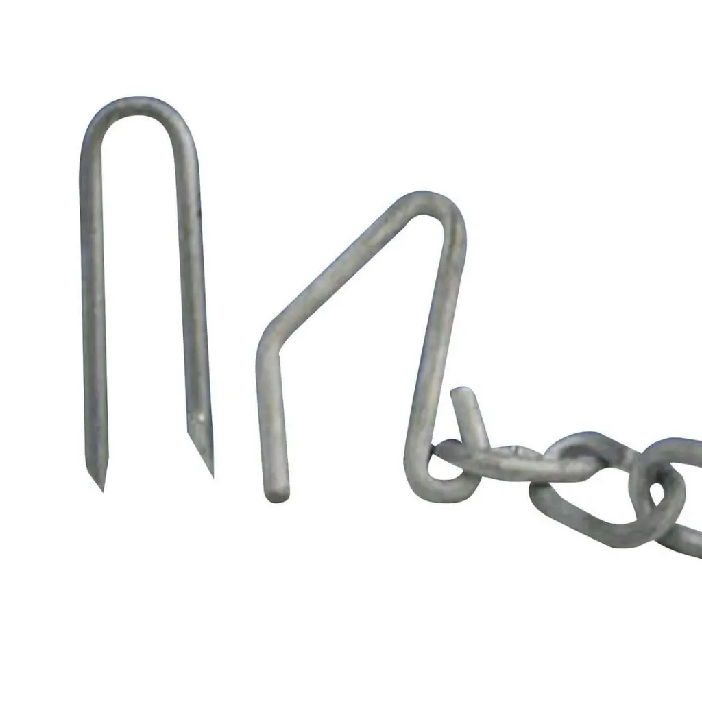 GARTNER Galvanised Gate Fastener Hook & Staple G4015 | 16mm x 300mm