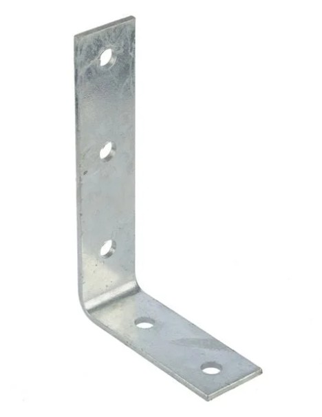 BOWMAC B54 HOT DIP GALVANISED ANGLED BRACKET (NO GUSSET)