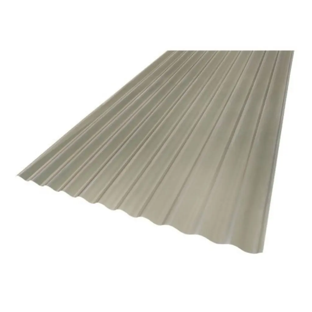 TUFCLAD Ultra Polycarbonate Corrugated Roofing Grey | 680mm x 3000mm