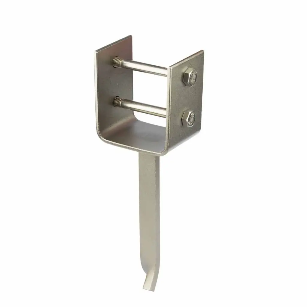 BOWMAC BS135 Stainless Steel Post & Bearer Bracket