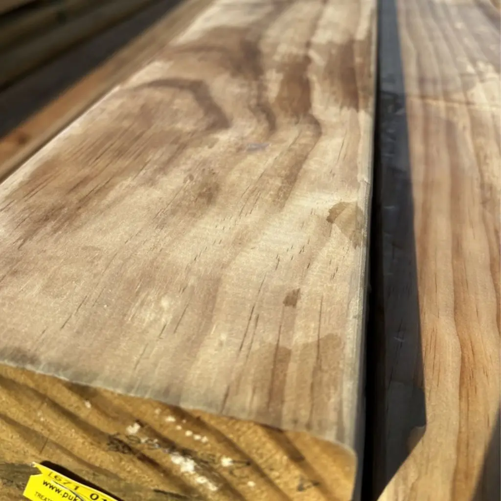 DECKING - Radiata Pine Merch Grade Smooth H3.2 Treated | 150 x 40 x Random Lengths (140x32)