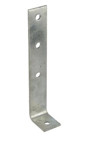 BOWMAC B353 HOT DIP GALVANISED ANGLE BRACKET (NO GUSSET)