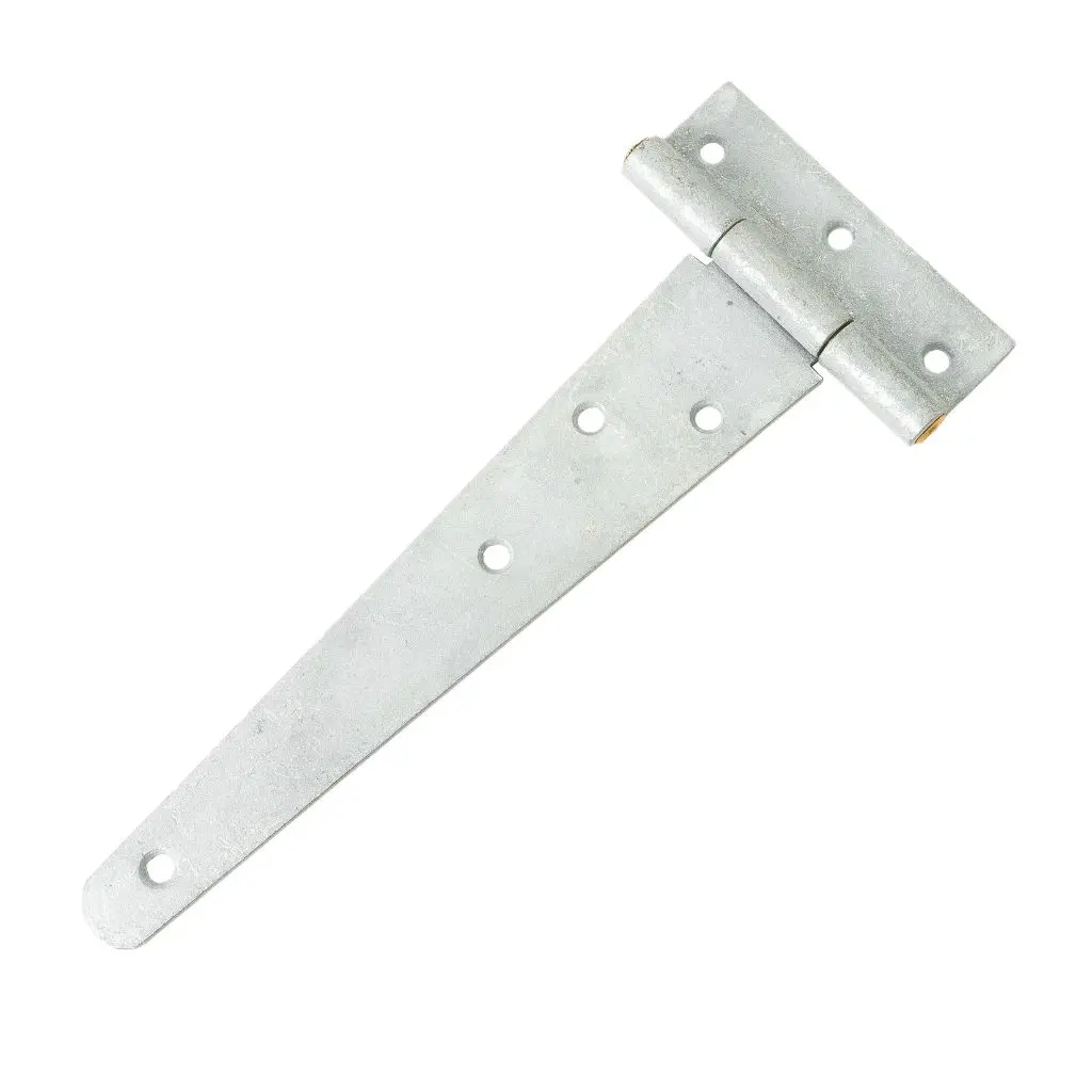 GATOR Heavy Duty Tee Hinge 250mm Galvanised (brass pin)