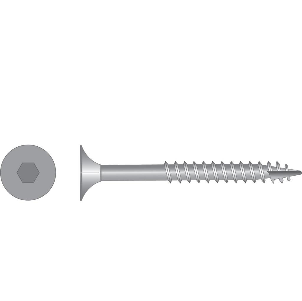 SCREW BUGLE BATTEN 14 x 150 GALV JAR OF 25