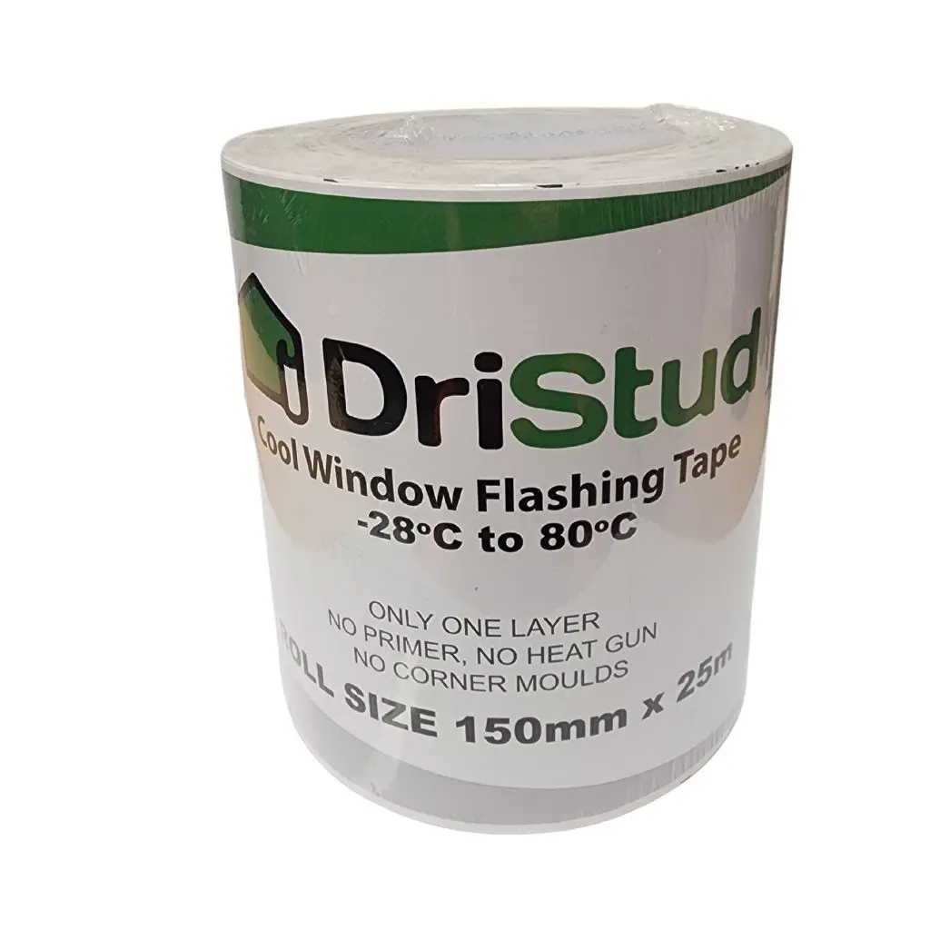 DRISTUD Cool Window Flashing Tape Roll | 150mm x 25m