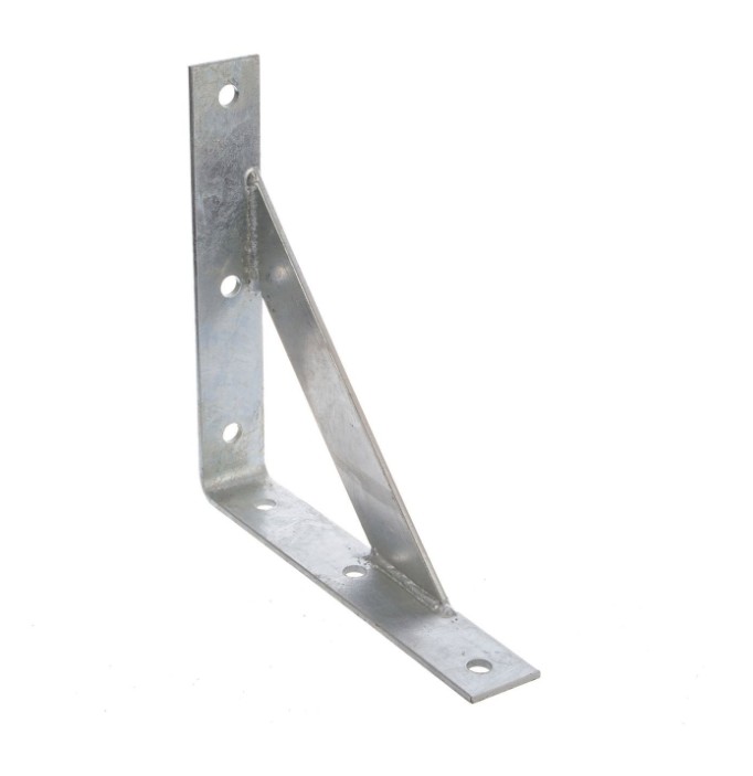 BOWMAC B163 Hot Dip Galvanised Angle Bracket (with gusset)
