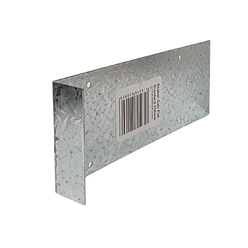 Triumph Galvanised Steel Flat Soaker 150mm x 45mm