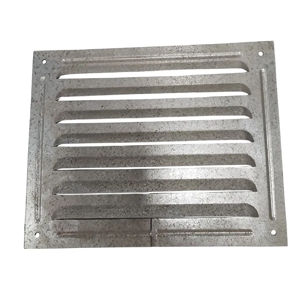 TRIUMPH Sub Floor Vent 7 Louvre Galvanised 250mm x 200mm