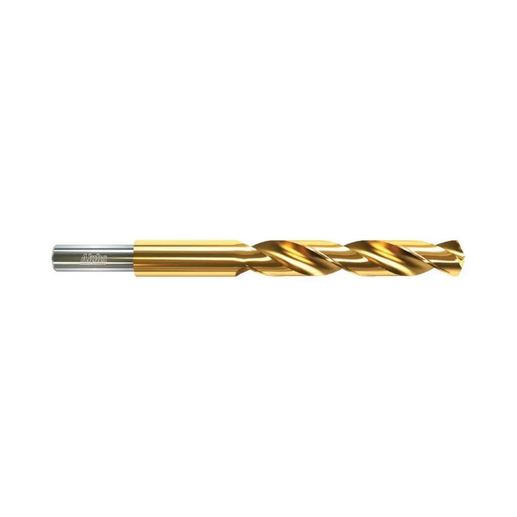 ALPHA Gold Series Jobber Drill Bit Reduced 3/8in Shank- 13.5mm
