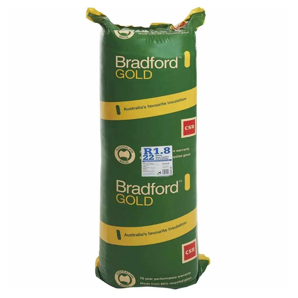 BRADFORD Gold Wall Insulation R1.8 (14.8m2) | 1160mm x 580mm x 90mm