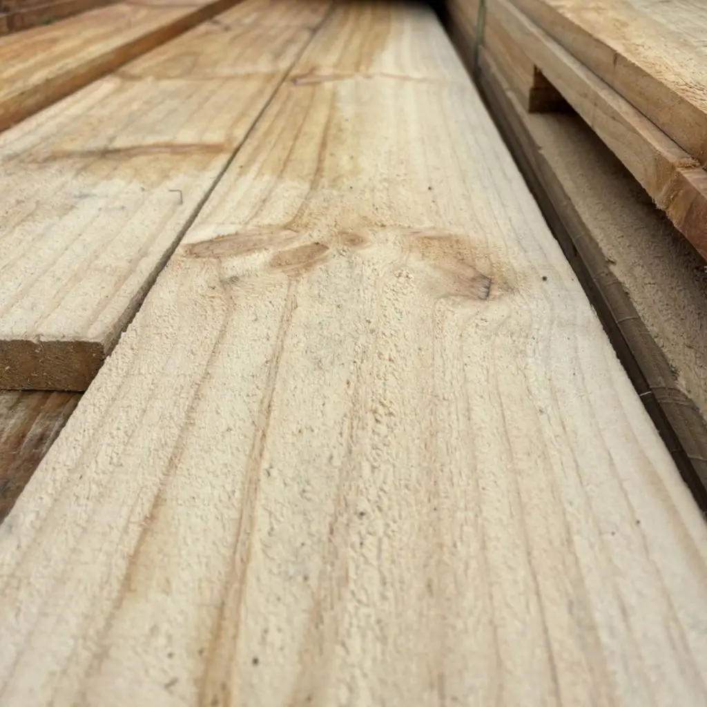 BOXING Radiata Pine Untreated Rough Sawn | 200mm x 25mm