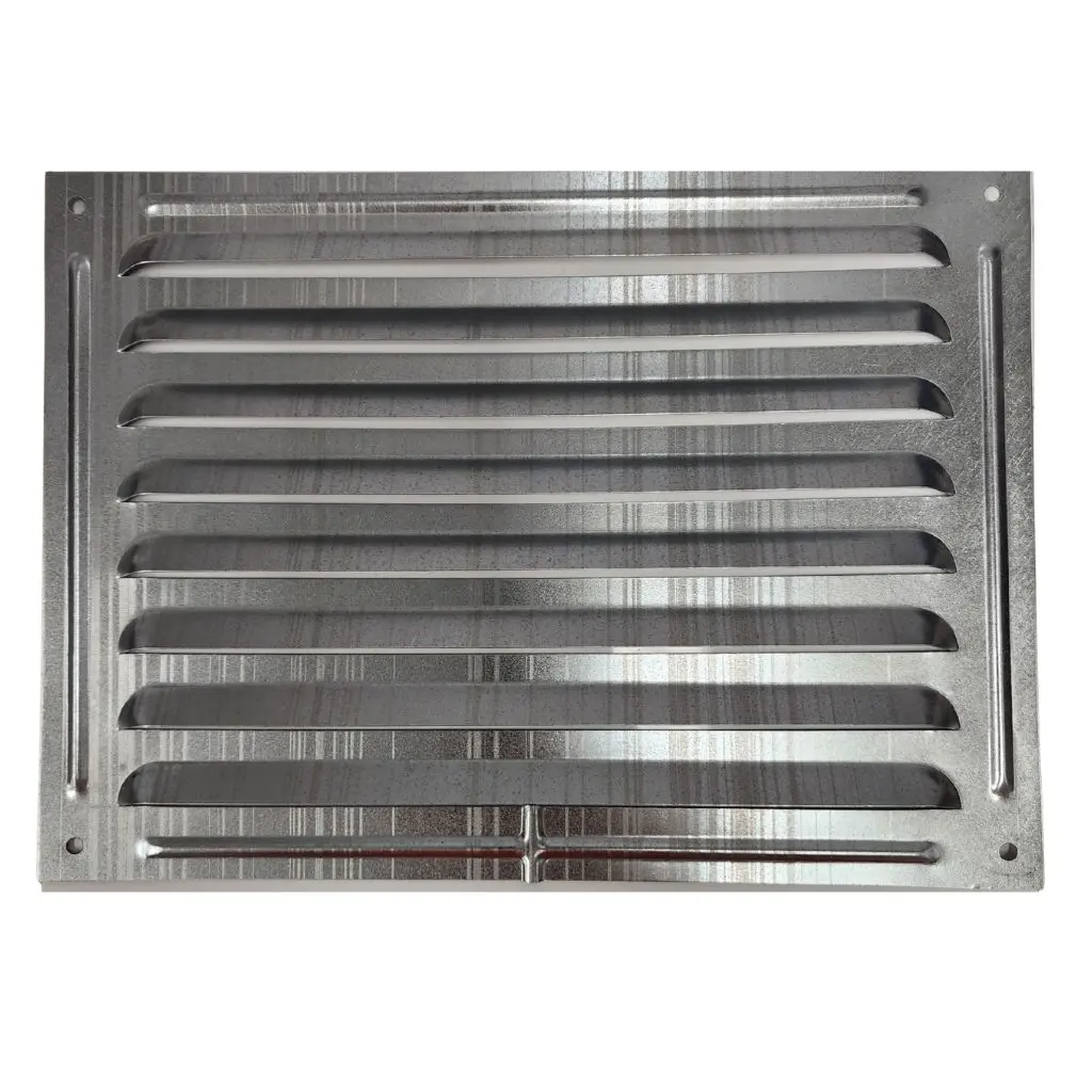 TRIUMPH Sub Floor Vent 8 Louvre Galvanised 300mm x 220mm