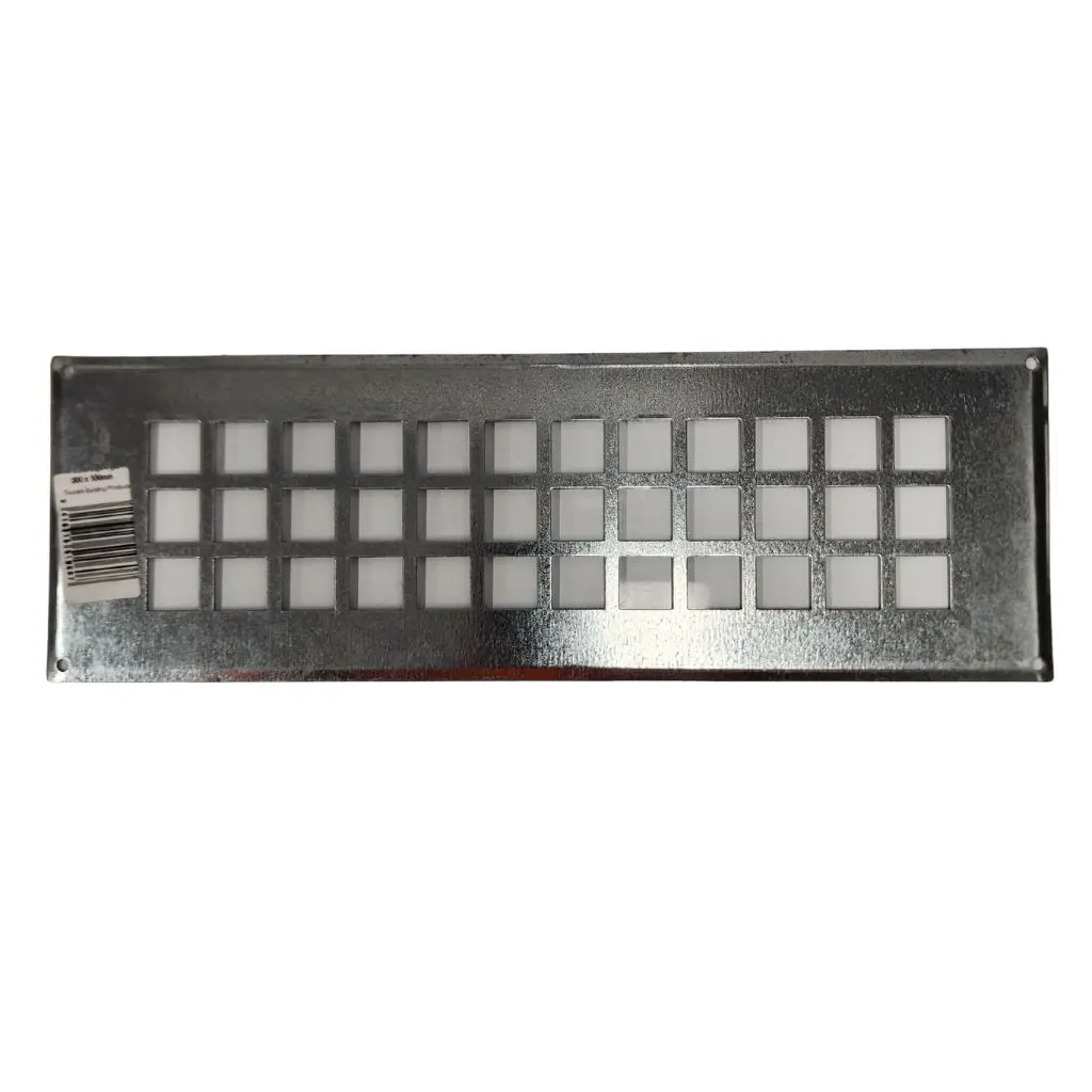TRIUMPH Sub Floor Vent Square Hole Galvanised 300mm x 100mm