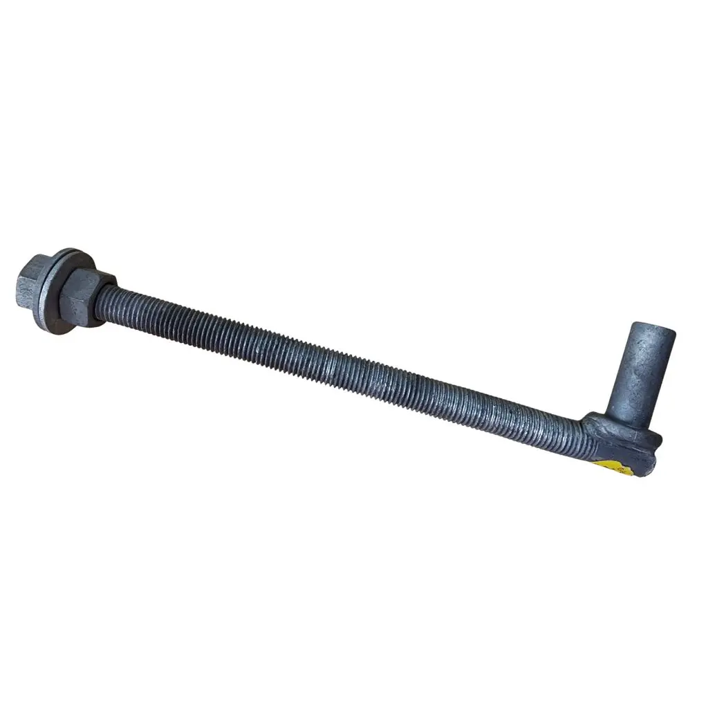 GARTNER Galvanised Through Post Gudgeon | 16mm x 250mm x 40mm