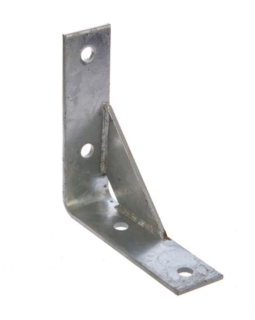 BOWMAC B65 Hot Dip Galvanised Angle Bracket (with gusset)