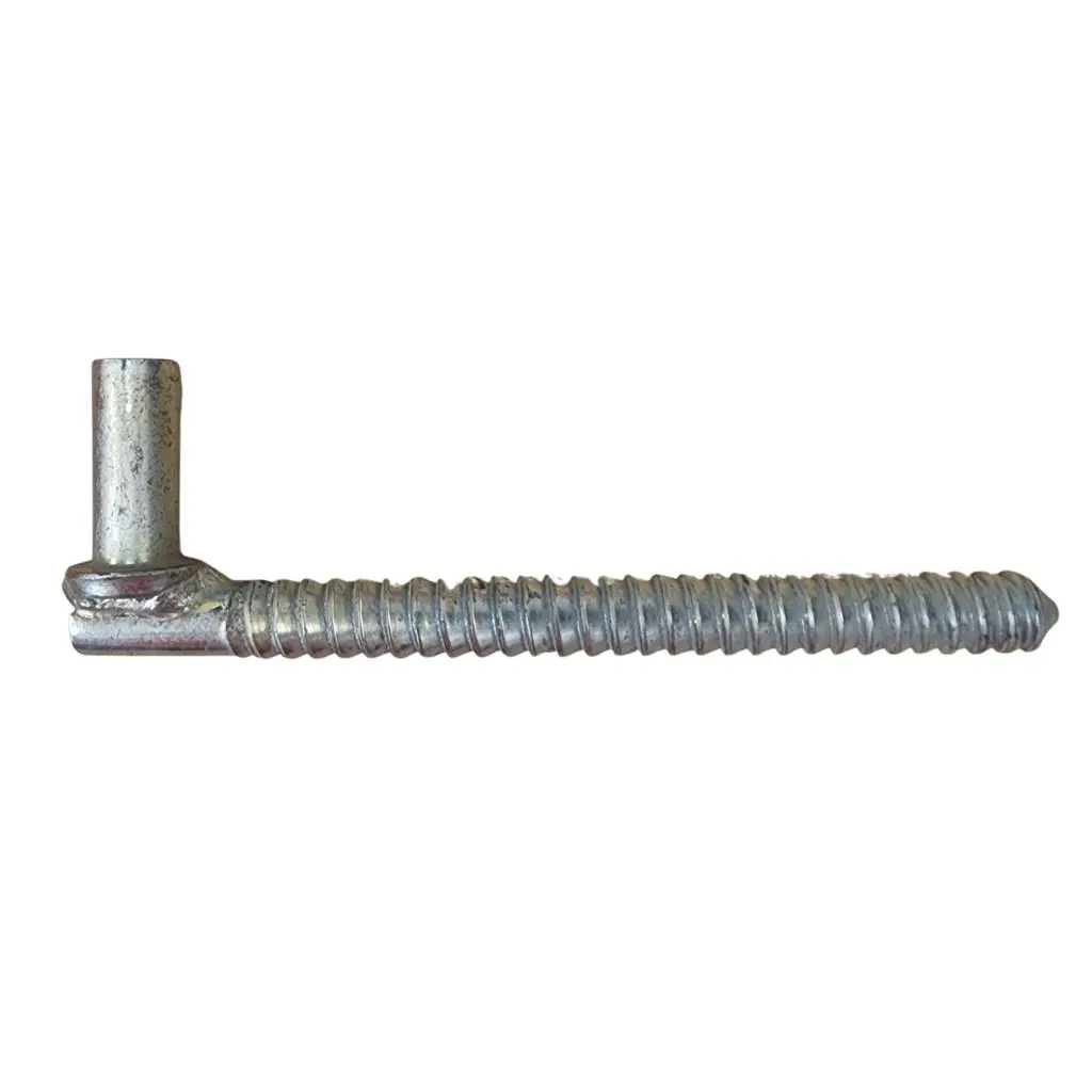 HANG-IT Zinc Plated Gudgeon Screw Short Pin | 20mm x 200mm x 50mm