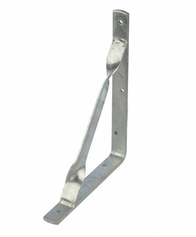 BOWMAC B565 Hot Dip Galvanised Angle Bracket (with gusset)