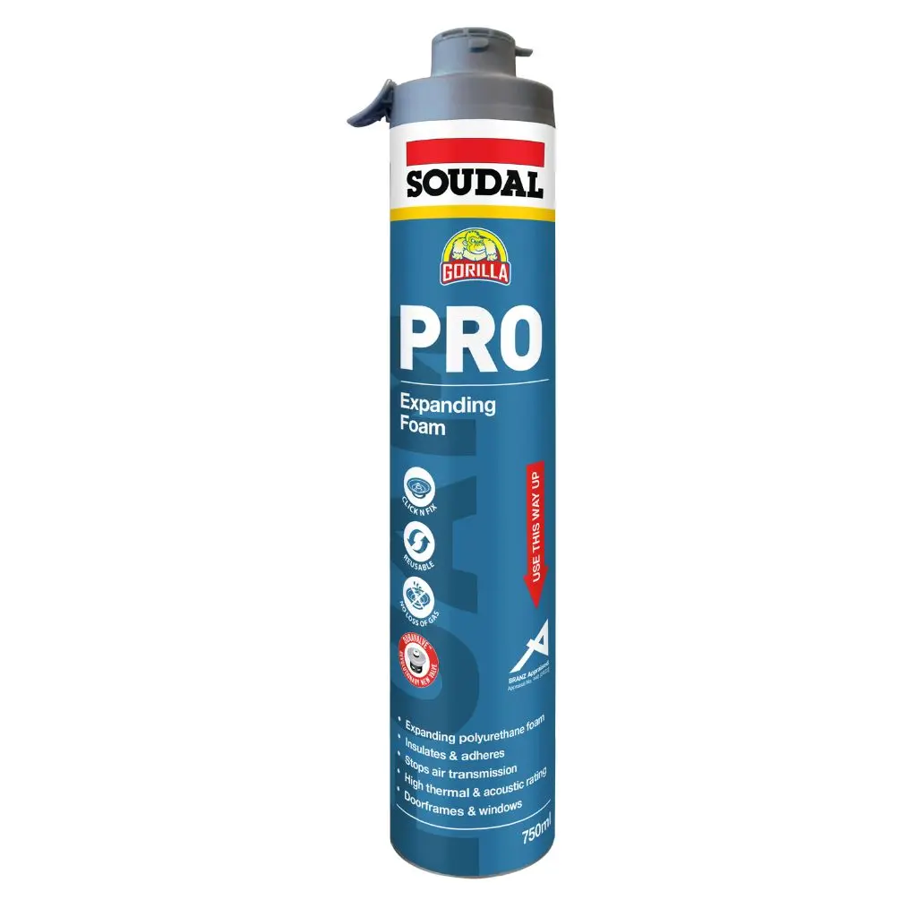 SOUDAL Gorilla Pro Expanding Foam - 740ml