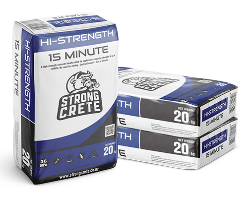 STRONGCRETE HI STRENGTH 15 MINUTE 36MPA 20KG