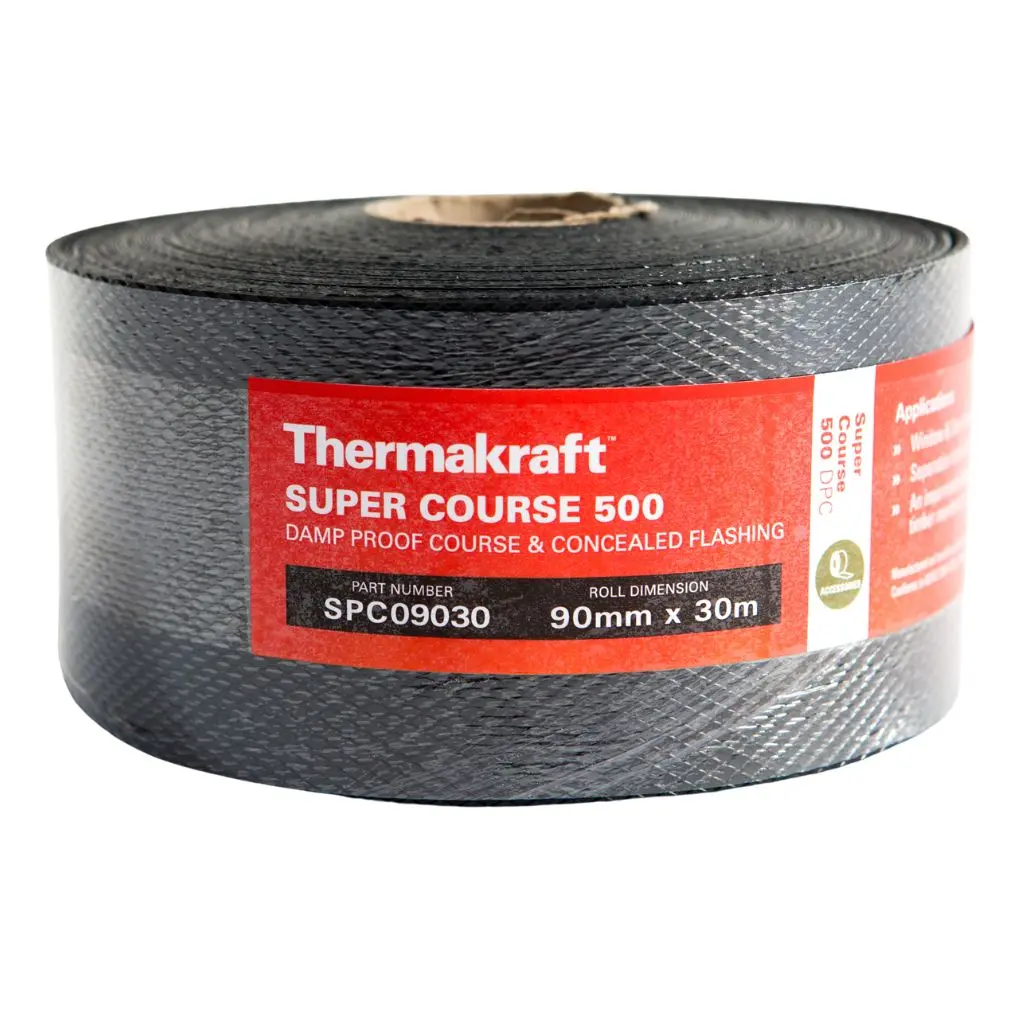 THERMAKRAFT Super Course Damp Proof Course (DPC) | 90mm x 30m
