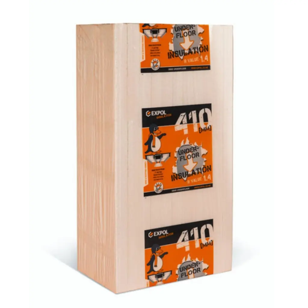 EXPOL R1.4 White Underfloor Insulation - 5.41m² | 1200 x 410 x 60mm (11 panels)