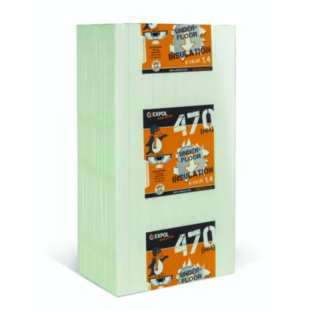 EXPOL R1.4 White Underfloor Insulation - 5.64m² |  1200 x 470 x 60mm -  (10 panels)
