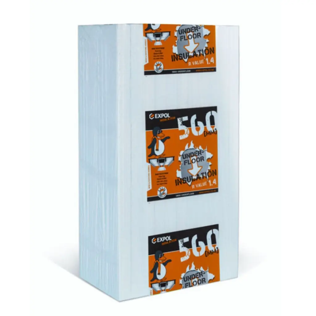 EXPOL R1.4 White Underfloor Insulation - 6.06m² | 1200 x 560 x 60mm (9 panels)