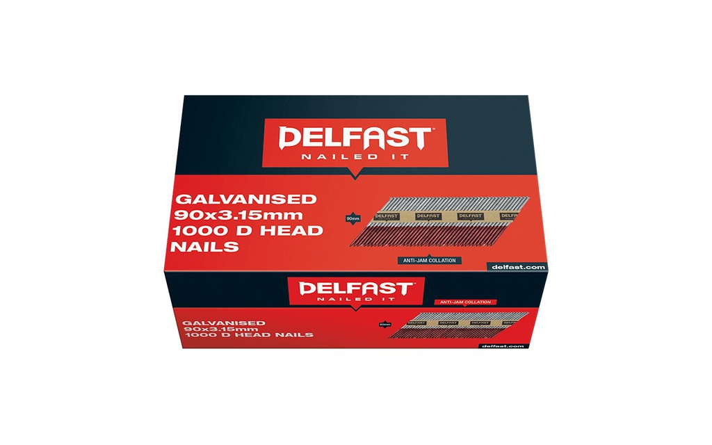 DELFAST DH 90 x 3.15mm GALV 1000