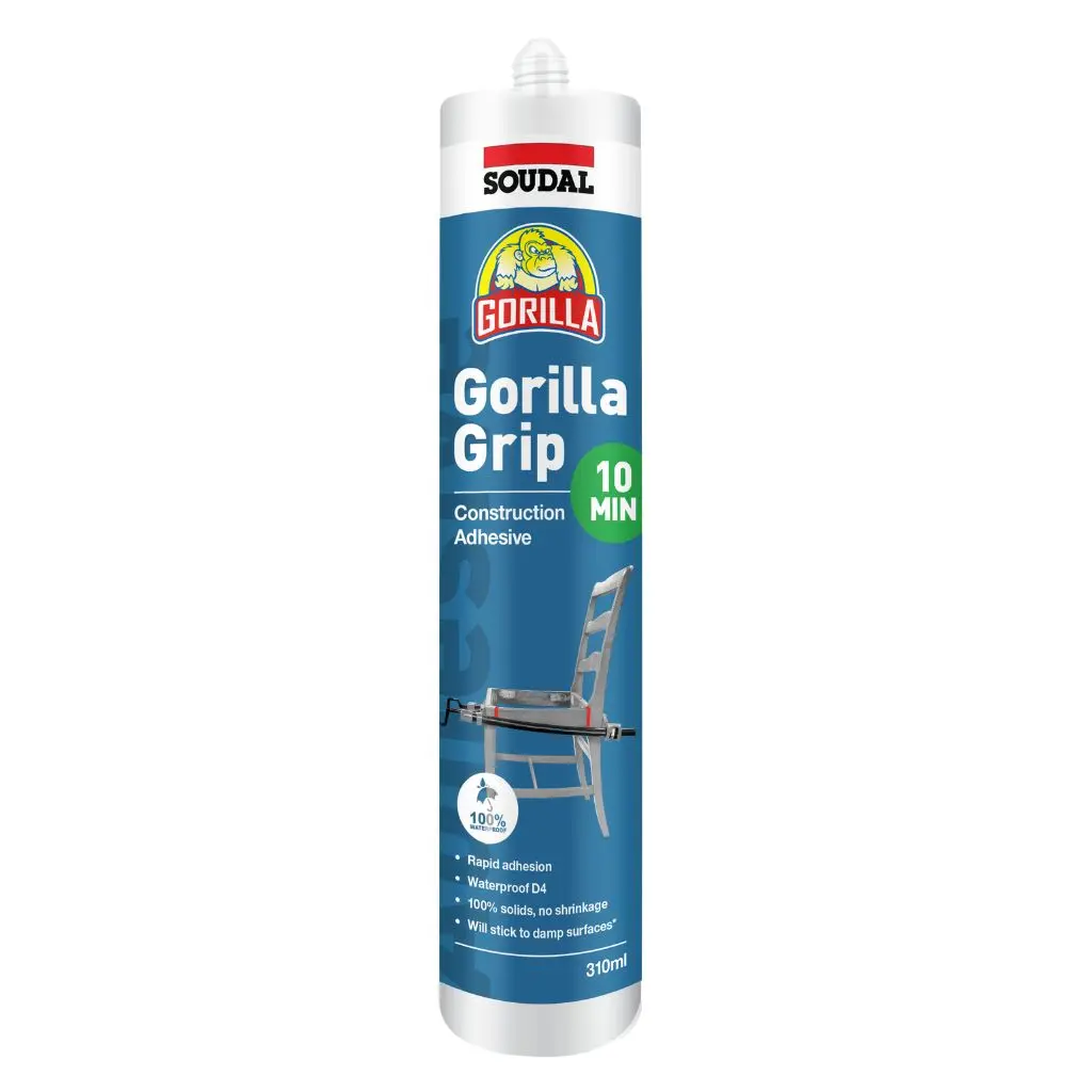 SOUDAL Gorilla Grip Construction Adhesive 10min Cure - 310ml