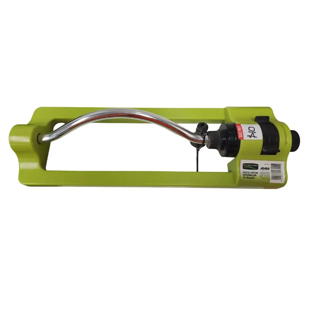 MCGREGORS Oscillator Sprinker 16 Nozzle (fits 12mm hose)