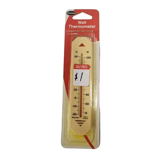 [104083] BRANNAN Slimline 145mm Thermometer