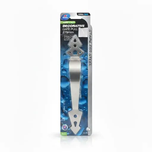 [104377] GATE PULL DECORATIVE S/S 279mm