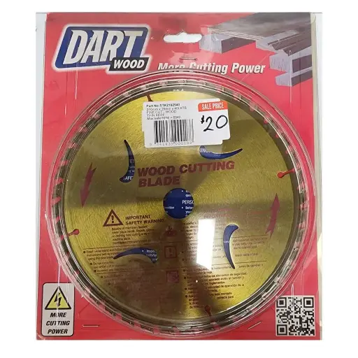 [STK2102540] DART Timber Blade 210mm x 40T x 25mm Bore