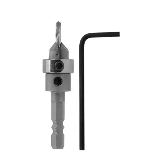 [AS03204] ALPHA Tungsten Carbide Countersink with Adjustable Drill Bit 3.2mm